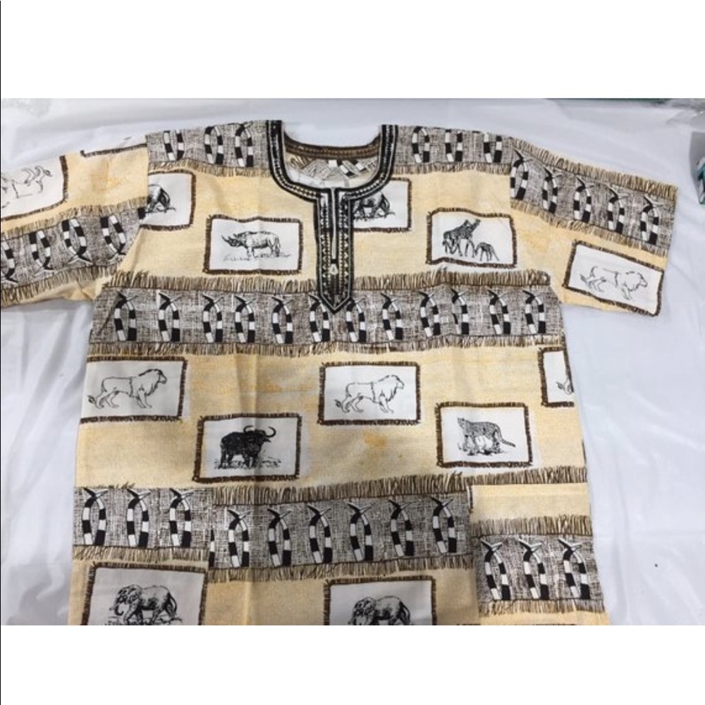 African safari shirt open to different offers